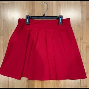 Women's Stretchy Flared casual Mini Skater Skirt